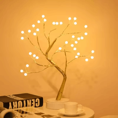 LED USB Fire Tree Light - QayyoomLux