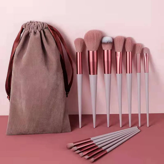 13Pcs Makeup Brush Set - QayyoomLux