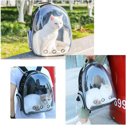 Breathable Pet Carrier Backpack - QayyoomLux