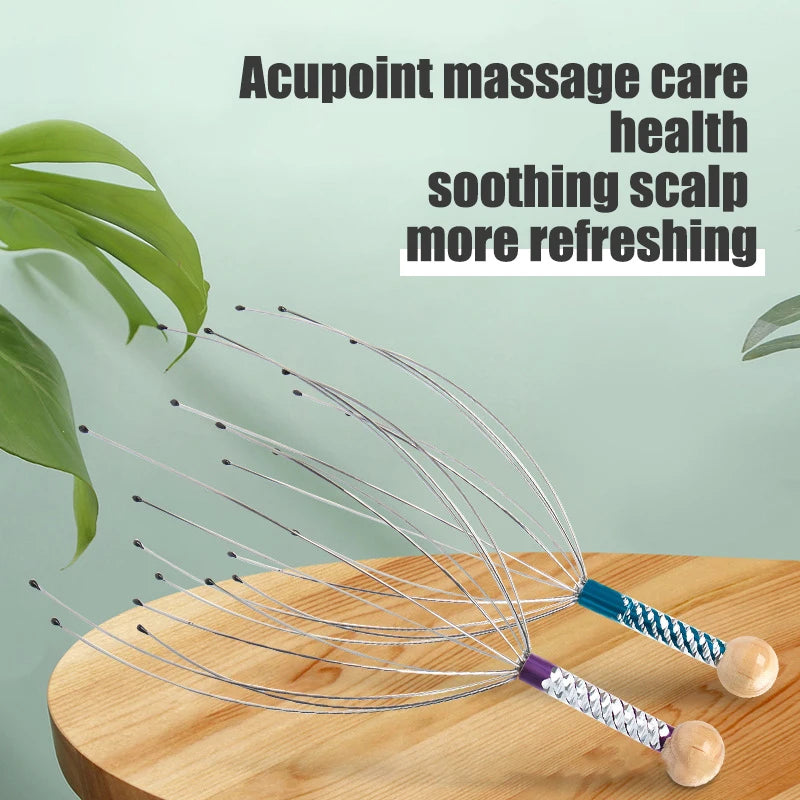 1pcs Octopus Scalp Massager - Relaxation Redefined in 60 Seconds