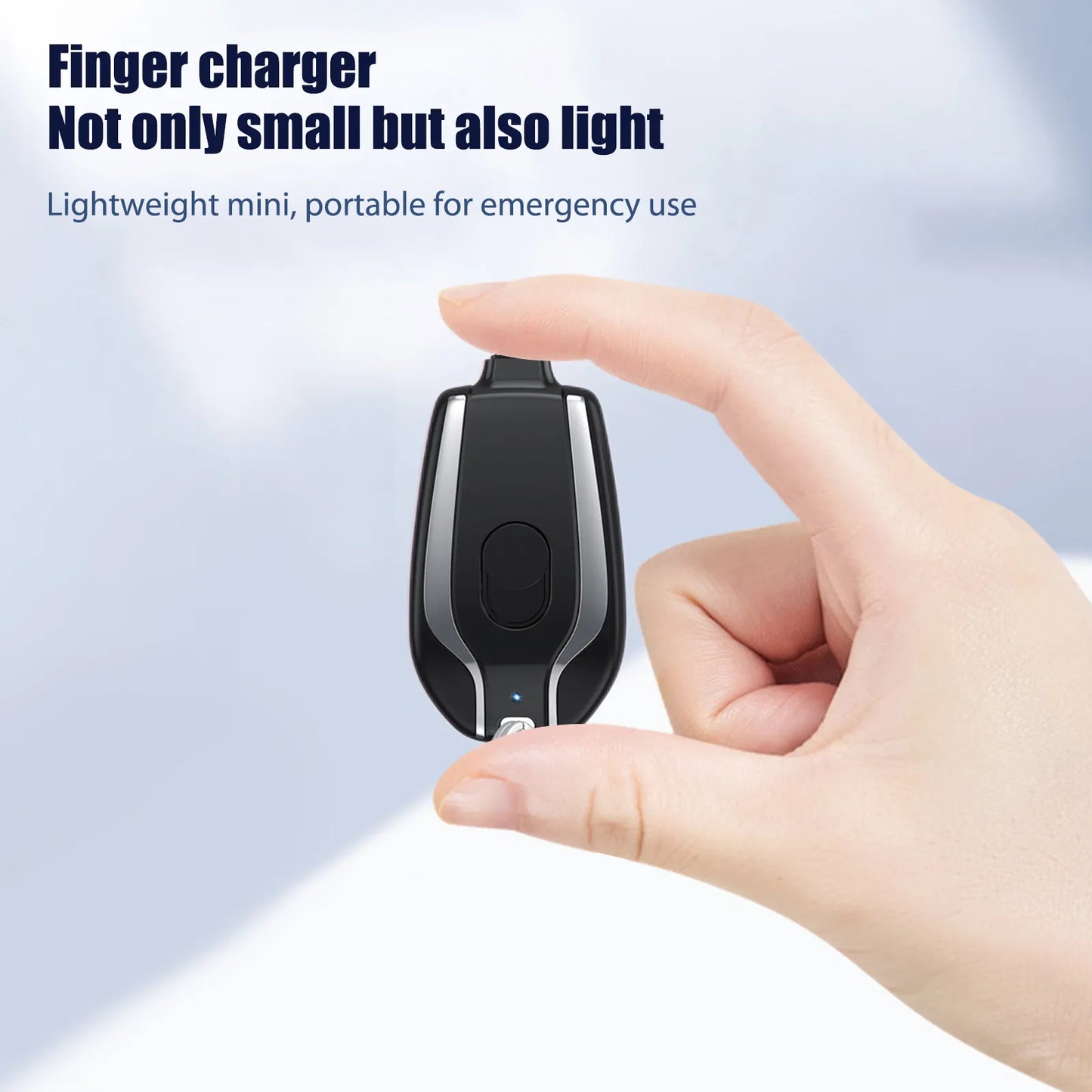 Mini Emergency Keychain Powerbank - QayyoomLux