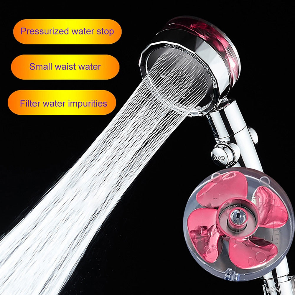 360° Rotating Shower Head - QayyoomLux