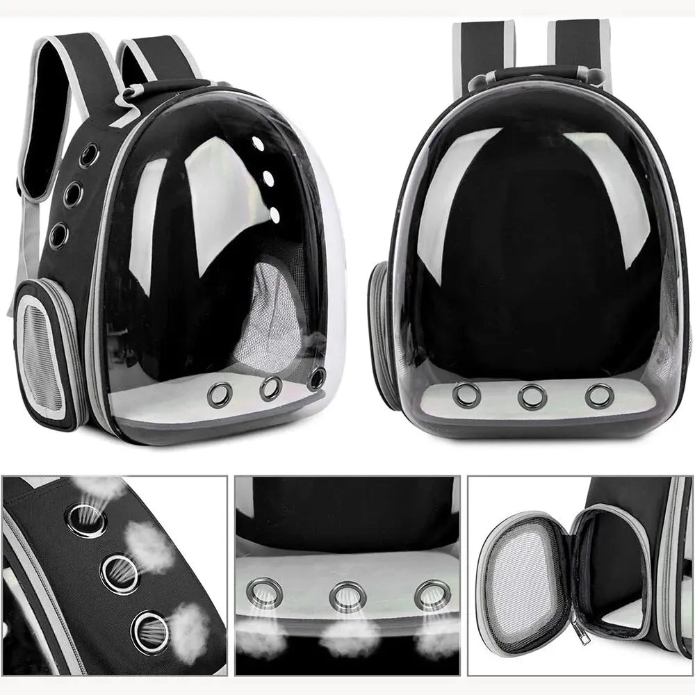 Breathable Pet Carrier Backpack - QayyoomLux