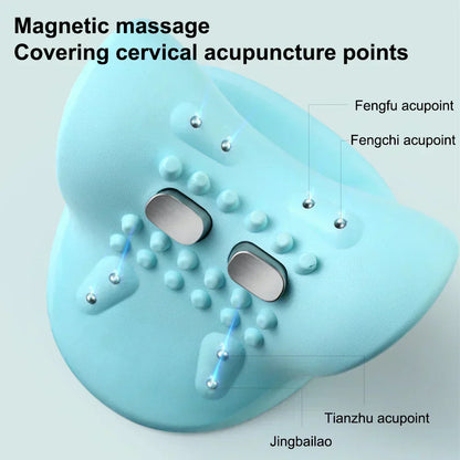 Cervical Spine Relief Massage Pillow - QayyoomLux